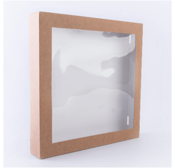 Papierowe pudełko okienko SUSHI 32x32x5cm 50szt