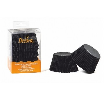 Papilotka CZARNA 50x32mm 75szt