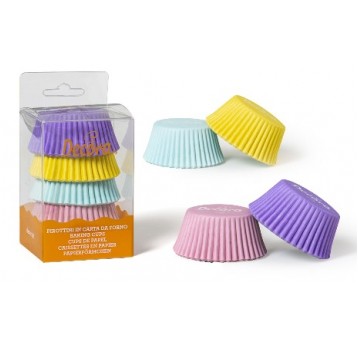 Papilotka PASTEL MIX 50x32mm 75szt