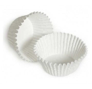Papilotki do ciast papier 45X25 BIAŁE 200szt