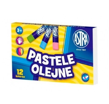 Pastele olejne ASTRA 12 kolorów