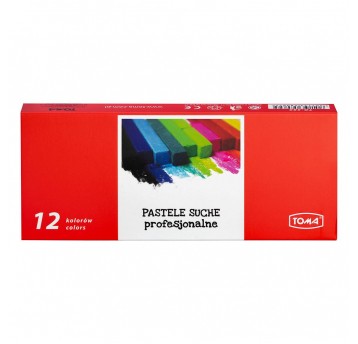 Pastele suche TOMA 12 kolorów TO-580