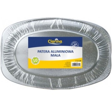 Patera aluminiowa CLARINA mała 33x23cm 10szt /20