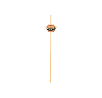 Patyczki bambusowe BURGER 12cm 100szt