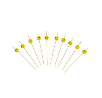 Patyczki bambusowe BUŹKA SMILE ARPEX 12cm 10szt