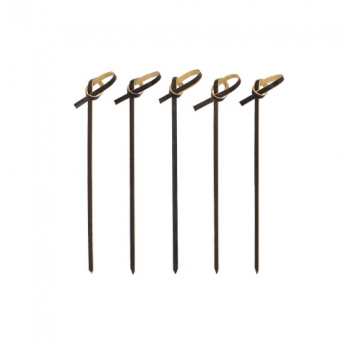 Patyczki bambusowe KNOT 10cm CZARNE 250szt