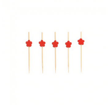 Patyczki bambusowe KWIAT FLOWER 7cm 100szt