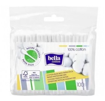 Patyczki higieniczne pap BELLA folia 160szt /36