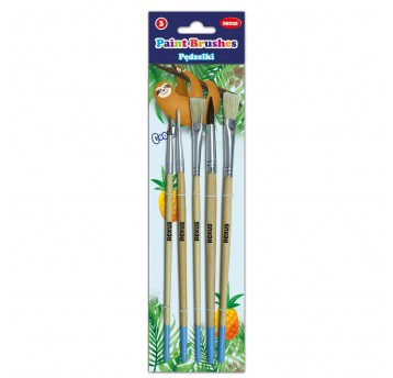 Pędzelki Rexus 5szt