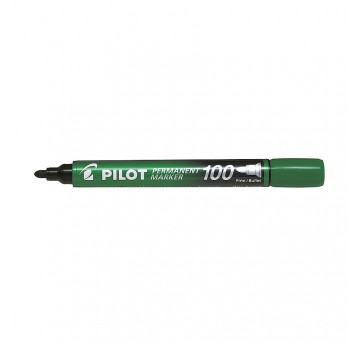 PILOT marker permamentny okrągły 100 ZIELONY /12