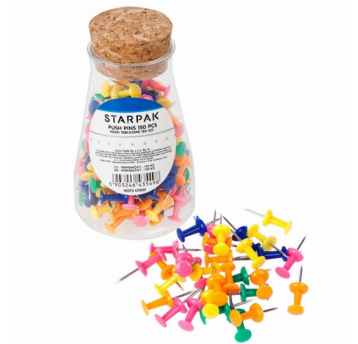 Pinezki beczułki kołki tabli STARPAK 150szt 429649