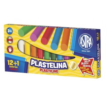 Plastelina ASTRA 12 kolorów astrino