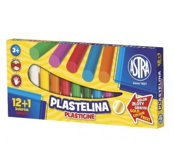 Plastelina ASTRA 12 kolorów astrino