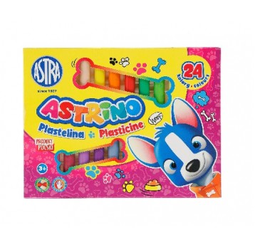 Plastelina ASTRA astrino 24 kolory