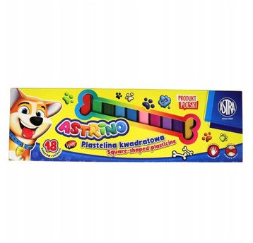 Plastelina Astrino 18kol