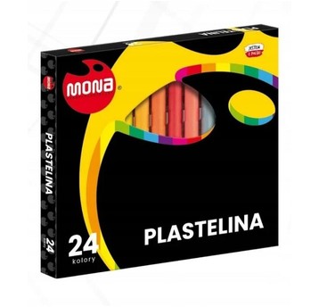 Plastelina Mona 24 kolory