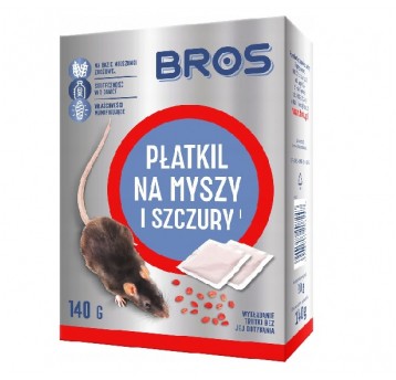 Płatki na myszy i szczury 140g BROS