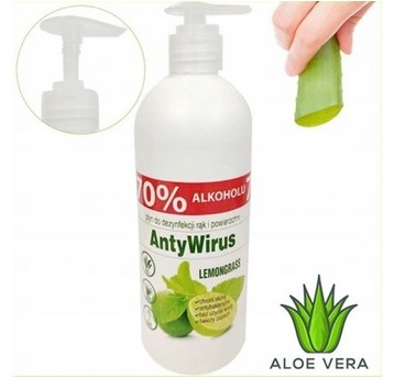 Płyn do dezynfekcji rąk i powierz ANTYWIRUS 500ml
