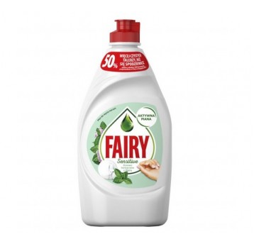 Płyn do mycia naczyń Fairy 450ml Sensitiv mięta
