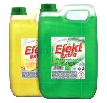 Płyn do naczyń EFEKT EXTRA 5L KARNISTER CYTRYNA