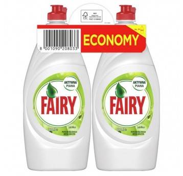 Płyn do naczyń FAIRY 2 x 900ml Jabłko DUOPACK