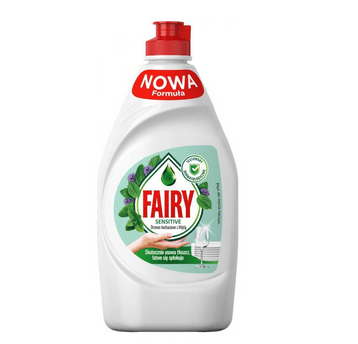 Płyn do naczyń FAIRY 450ml Sensitive Mięta Drzewo