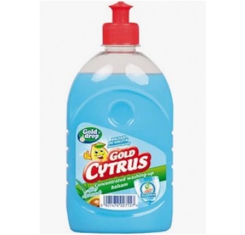 Płyn do naczyń GOLD CYTRUS 500ml BALSAM Niebie /16