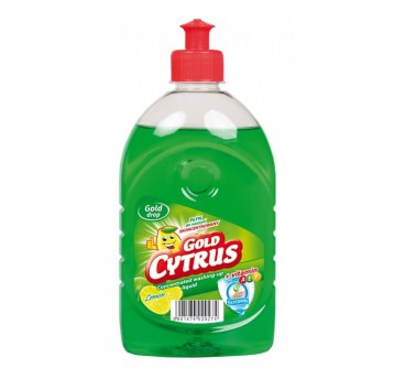 Płyn do naczyń GOLD CYTRUS 500ml ZIELONY Cytry /16