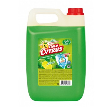 Płyn do naczyń GOLD CYTRUS 5L ZIELONY cytryna