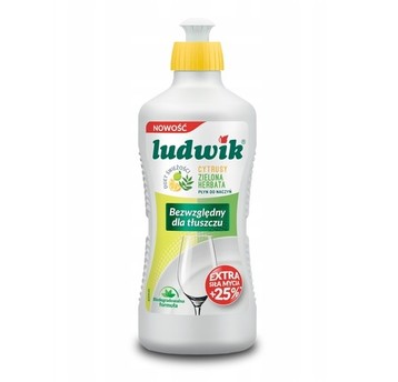Płyn do naczyń LUDWIK 450ml cytrus z zielo herbatą