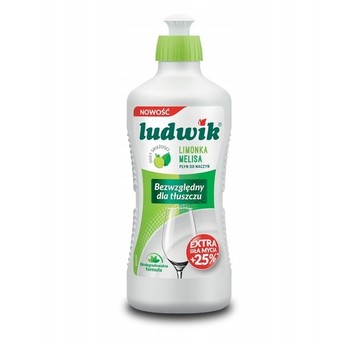 Płyn do naczyń LUDWIK 450ml limonka z melisą /20