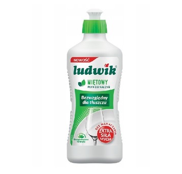 Płyn do naczyń LUDWIK 450ml mięta /20