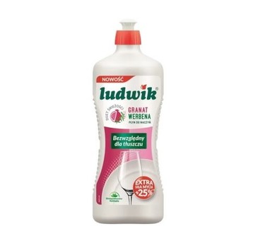 Płyn do naczyń LUDWIK 900ml Granat z Werbeną /12