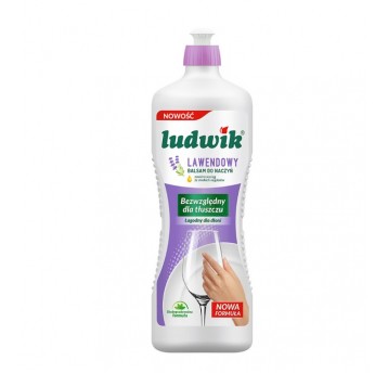 Płyn do naczyń LUDWIK 900ml Lawenda z balsamem /12