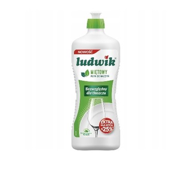 Płyn do naczyń LUDWIK 900ml Mięta /12