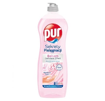 Płyn do naczyń PUR 750ml Dłonie Paznokcie Róż /20