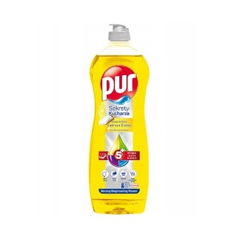 Płyn do naczyń PUR 750ml Lemon żółty