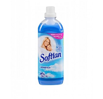 Płyn do płukania SOFTLAN 1L NIEBIESKI