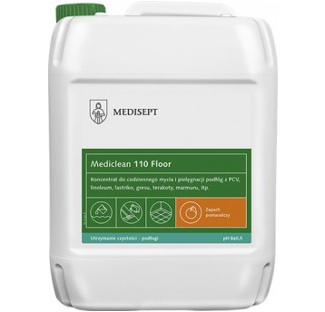 Płyn do podłóg MEDICLEAN 110 FLOOR 5L pomarańcza