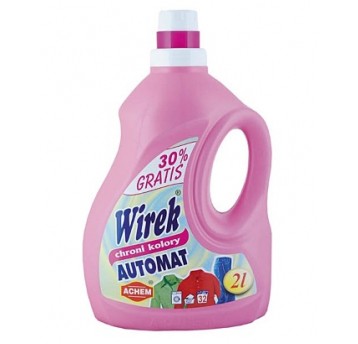 Płyn do prania WIREK 2L tkaniny KOLOR AUTOMAT /7