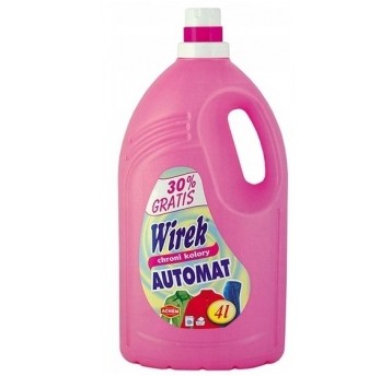 Płyn do prania WIREK 4L tkaniny KOLOR AUTOMAT /5