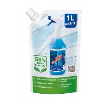 Płyn do szyb Glass Cleaner 1L Zapas SASZETKA