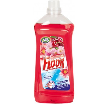 Płyn uniwersalny FLOOR 1,5L Kwiat Wiśni Czerwony/8
