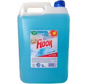 Płyn uniwersalny FLOOR 5L Błękitna Laguna NIEBIESK