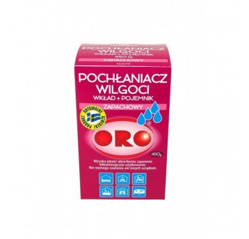 Pochłaniacz wilgoci ORO POJEMNIK + ZAPAS ZAPA prom
