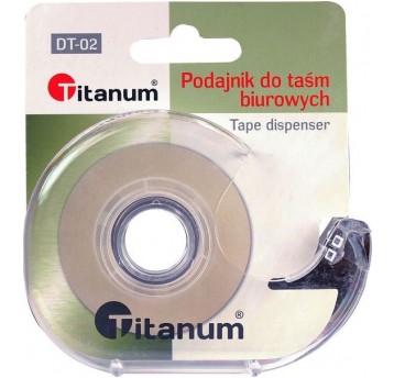 Podajnik do taśmy Titanum - przezroczysty (DT-02)