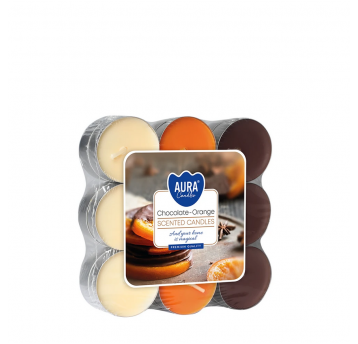 Podgrzewacz zapach 18szt AURA Czekolada Pomarańcza