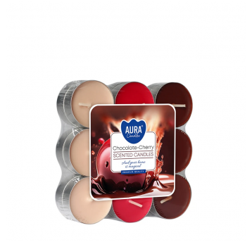 Podgrzewacz zapach 18szt AURA Czekolada Wiśnia