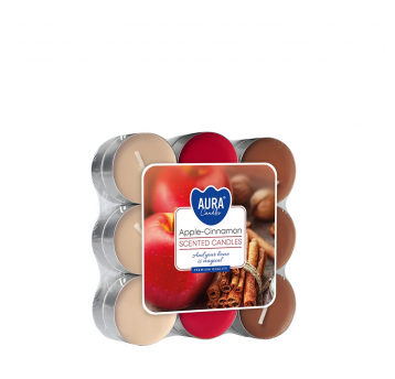 Podgrzewacz zapach 18szt AURA Jabłko Cynamon