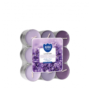 Podgrzewacz zapach 18szt AURA Lawenda